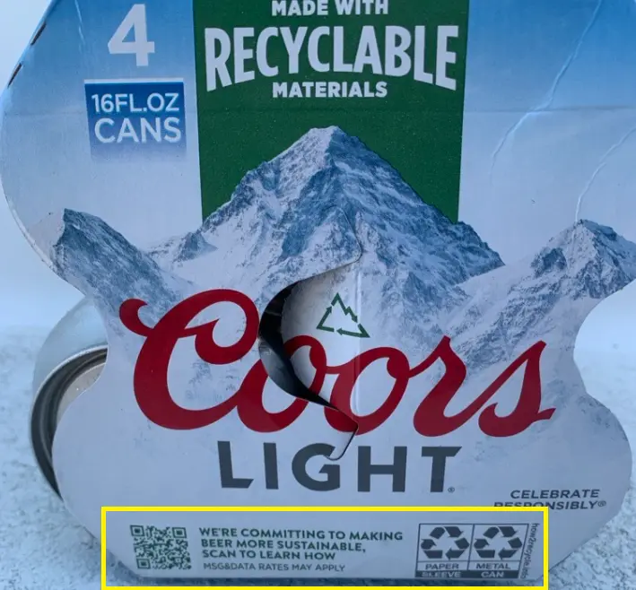 Coors Beer believes in Sustainability too.
