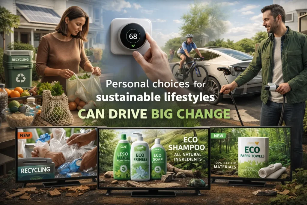 Sustainable living in everyday choices