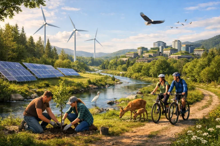 What is Sustainability? Sustainable harmony: nature, energy, and life